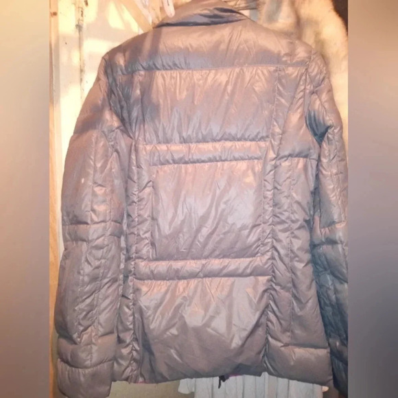 peace love chill Lightweight Packable Puffer Down Jacket M - Picture 4 of 6